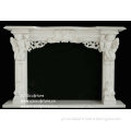 Stone White Fireplace Mantel (FPS-A223)